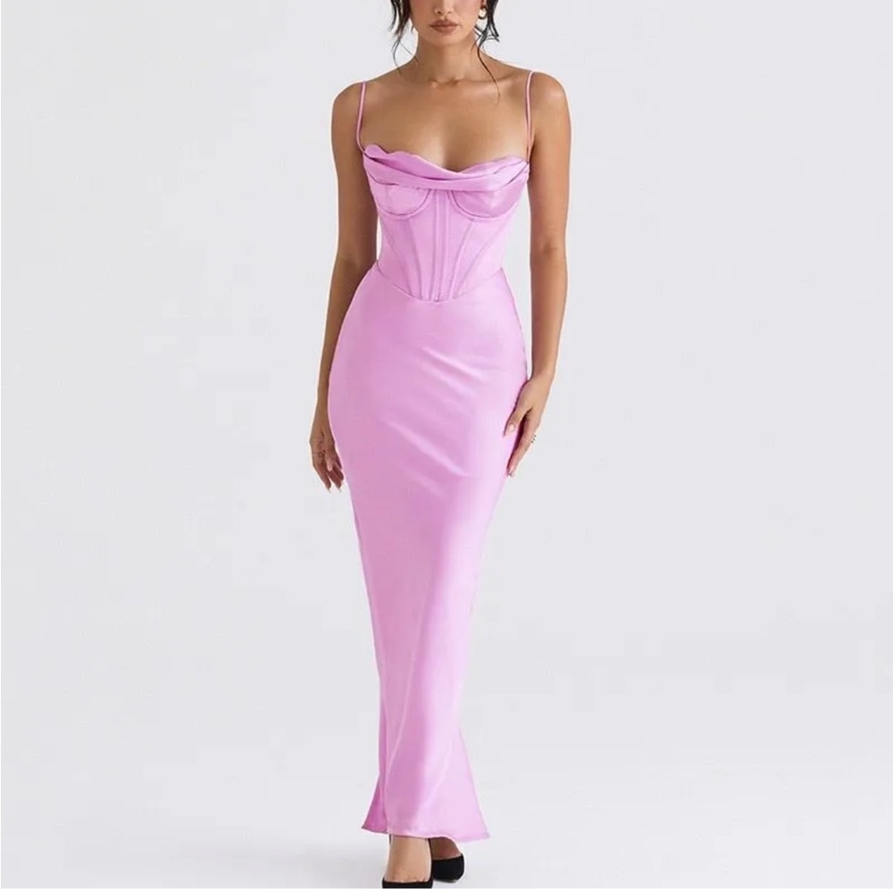 HOUSE OF CB Charmaine corset dress!